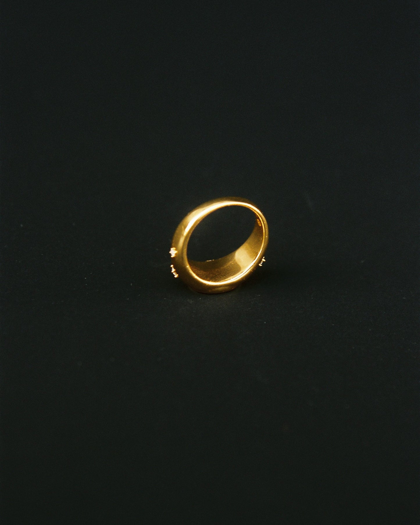 Signet Memory Ring - Gold Vermeil
