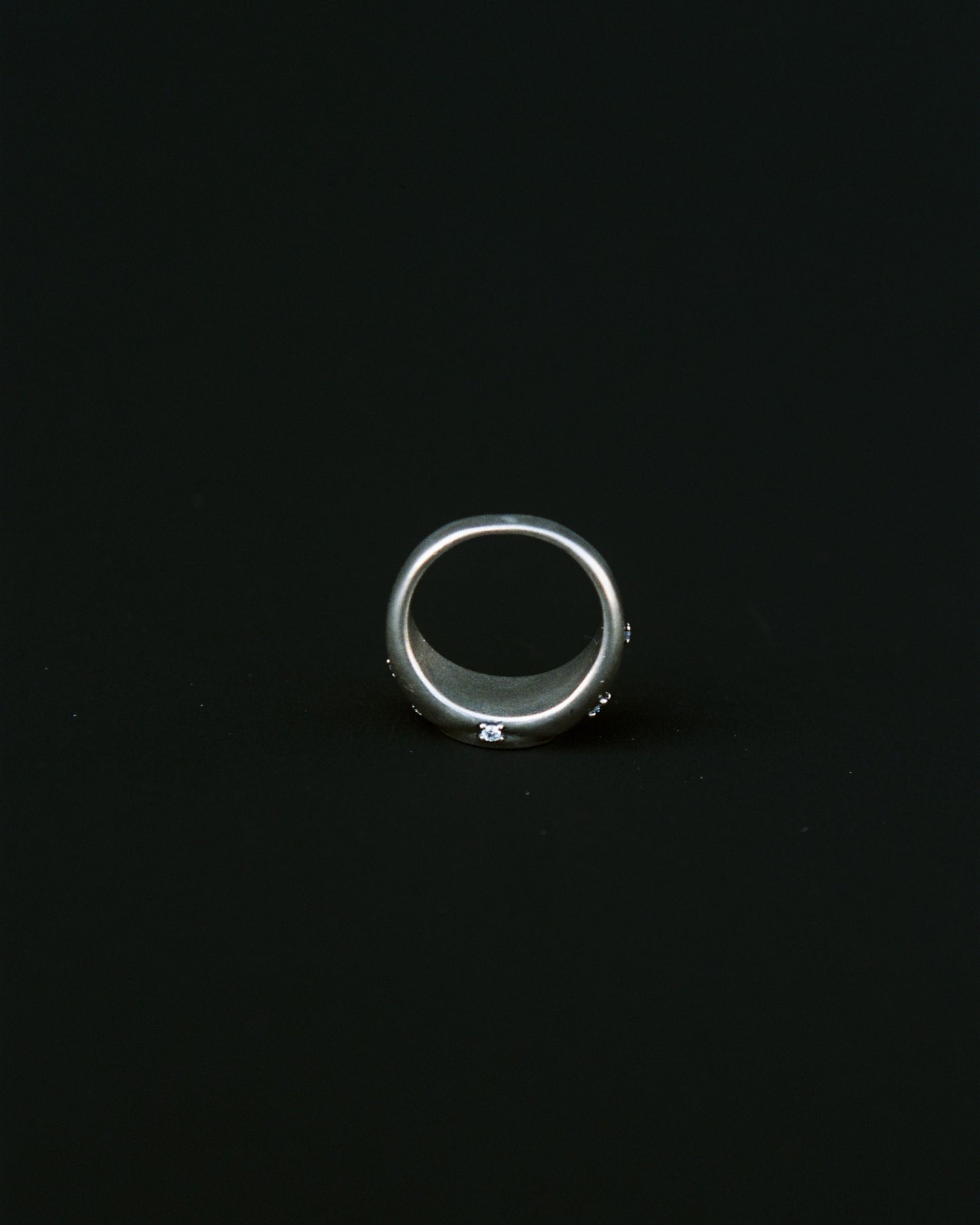 Signet Memory Ring - Vintage Silver