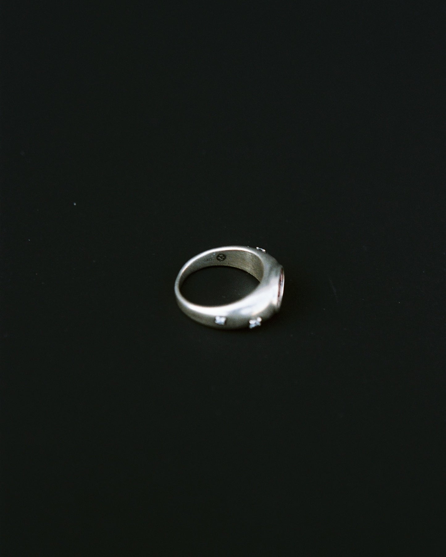 Signet Memory Ring - Vintage Silver