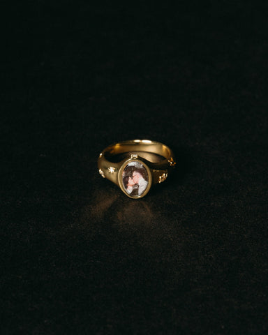 Celestial Memory Ring - Gold Vermeil