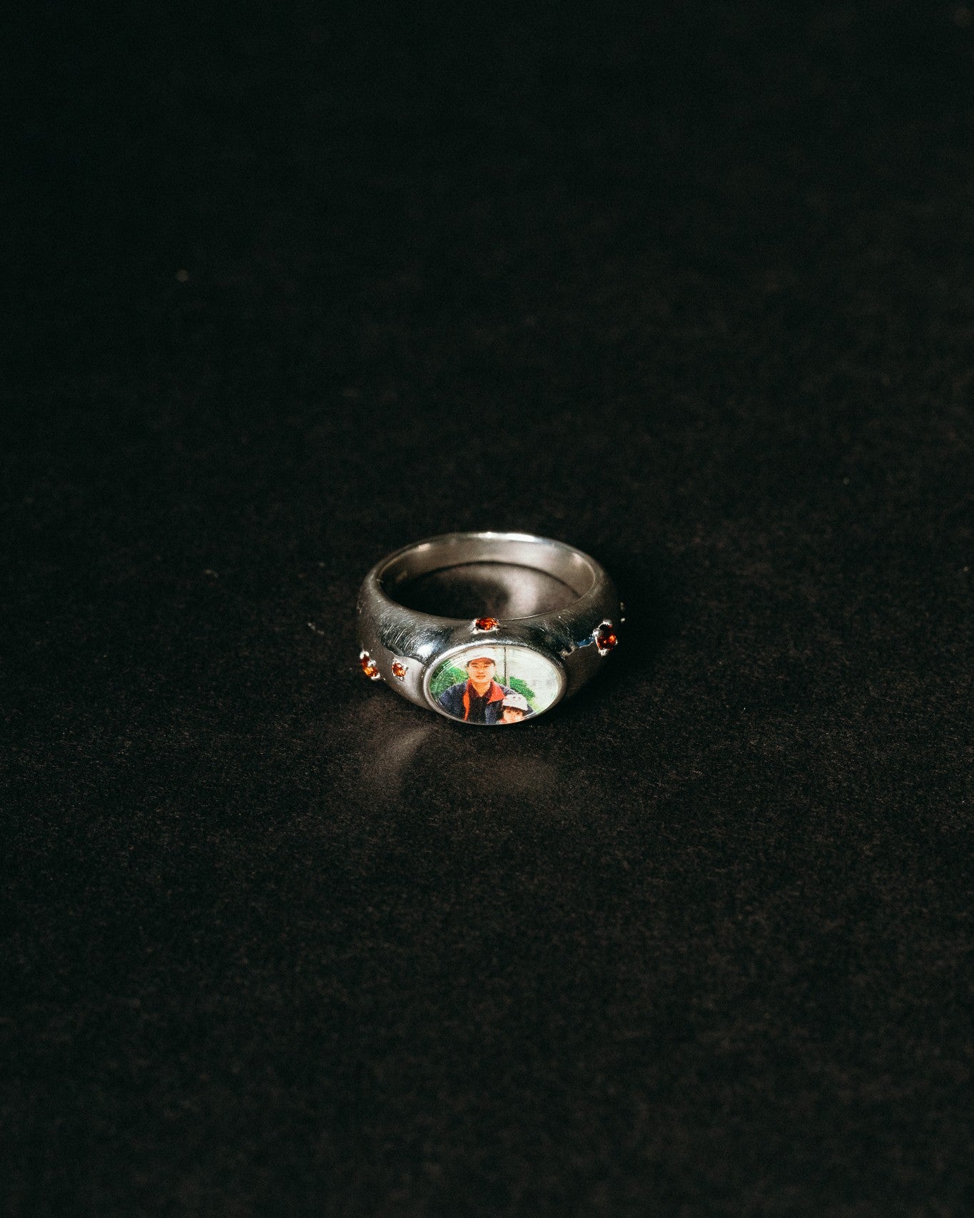 Signet Memory Ring - Sterling Silver