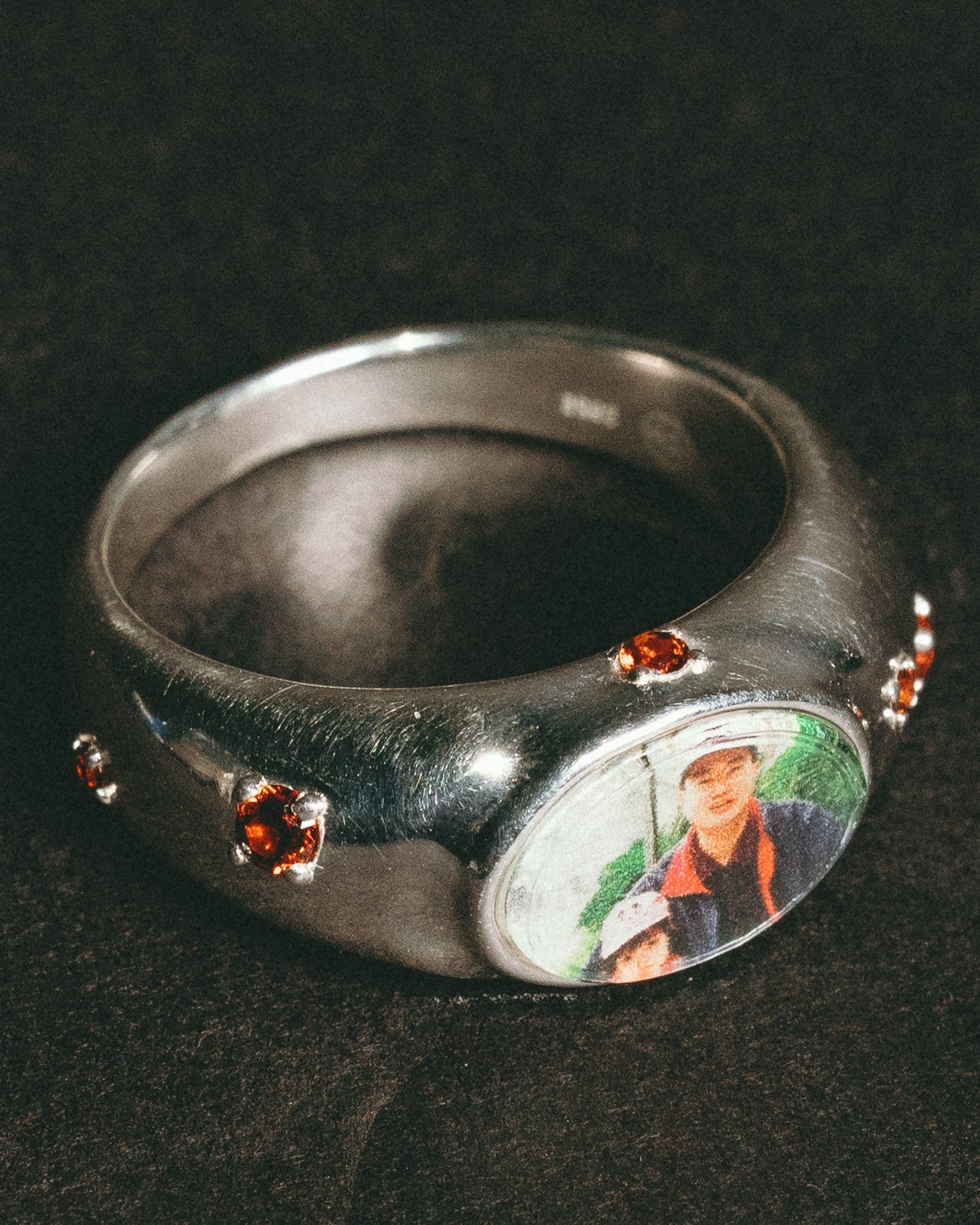 Signet Memory Ring - Sterling Silver